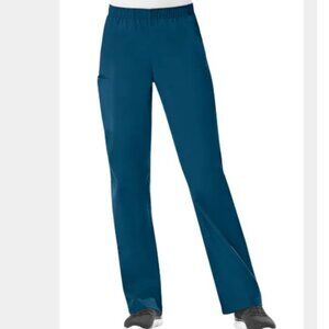 Maevn Brand NWT Women's 3XL Full Elastic Waistband Cargo Scrub Pants Black CORE